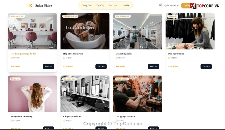 đặt lịch,đặt lịch khám,website đặt lịch